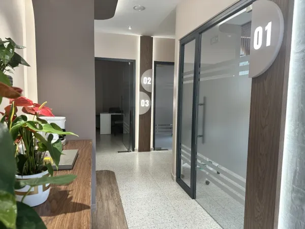 DUODENT diş tedavi odası panoramik görünüm
